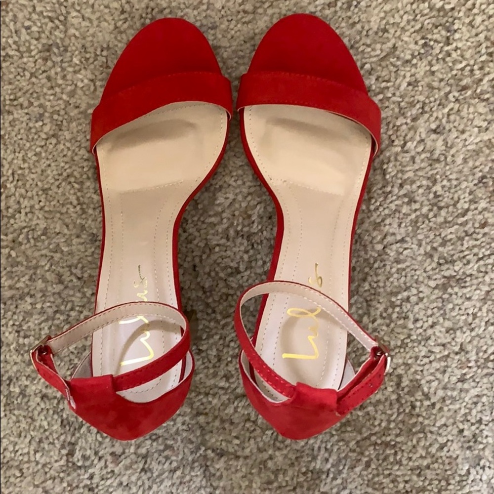 LuLus brand new heels NWOT